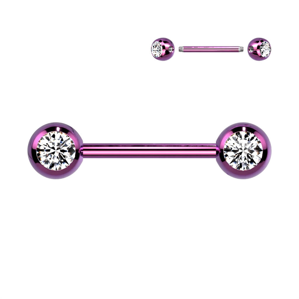 Nipple Piercing Ball Zirconia