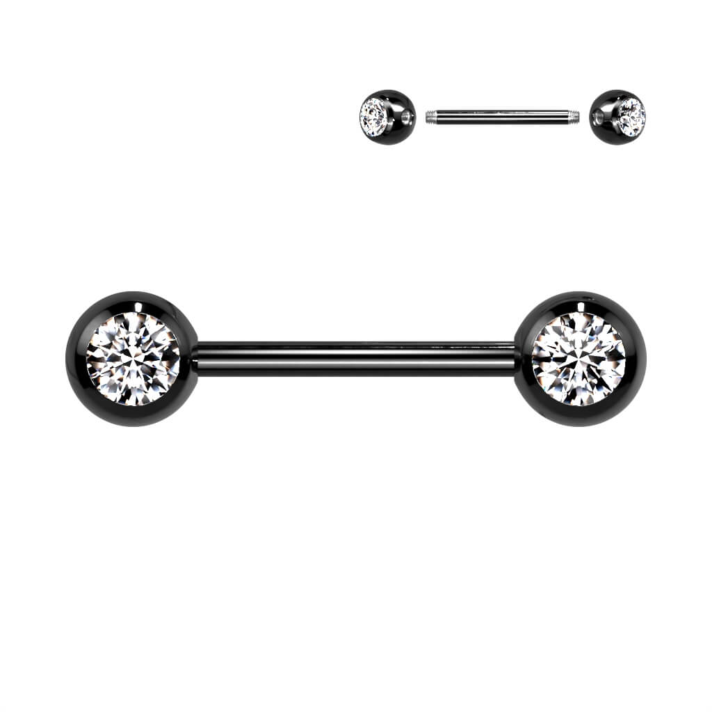 Nipple Piercing Ball Zirconia
