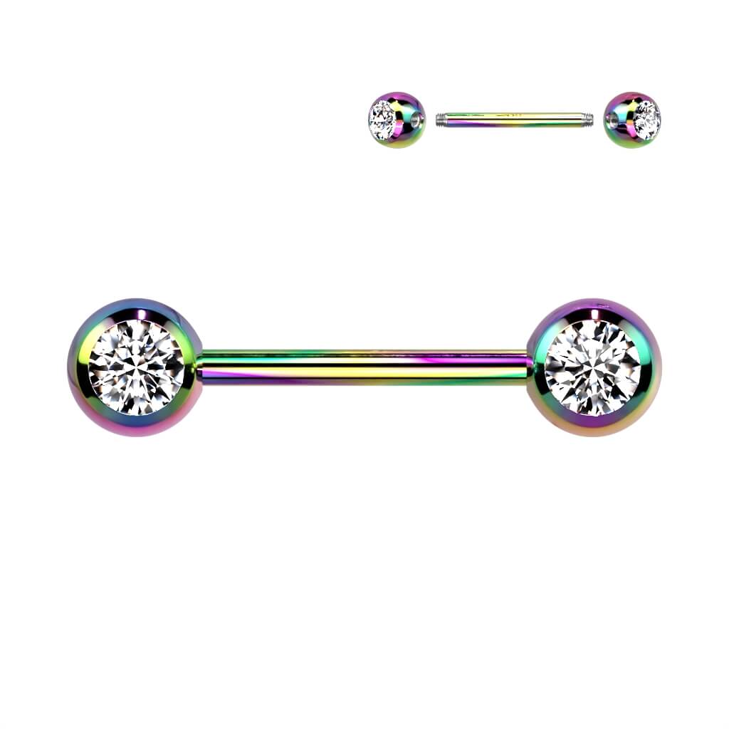 Nipple Piercing Ball Zirconia