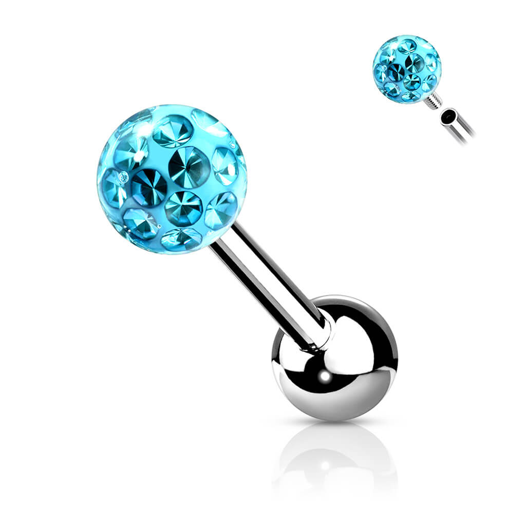 Barbell Sfera epossidica Filettatura Interna
