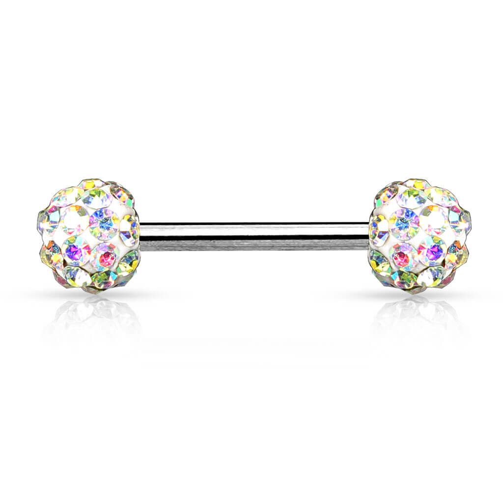 Nippelpiercing Ferido Kugel Silber