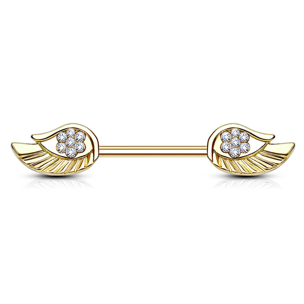 Piercing Capezzolo Ali con zirconi