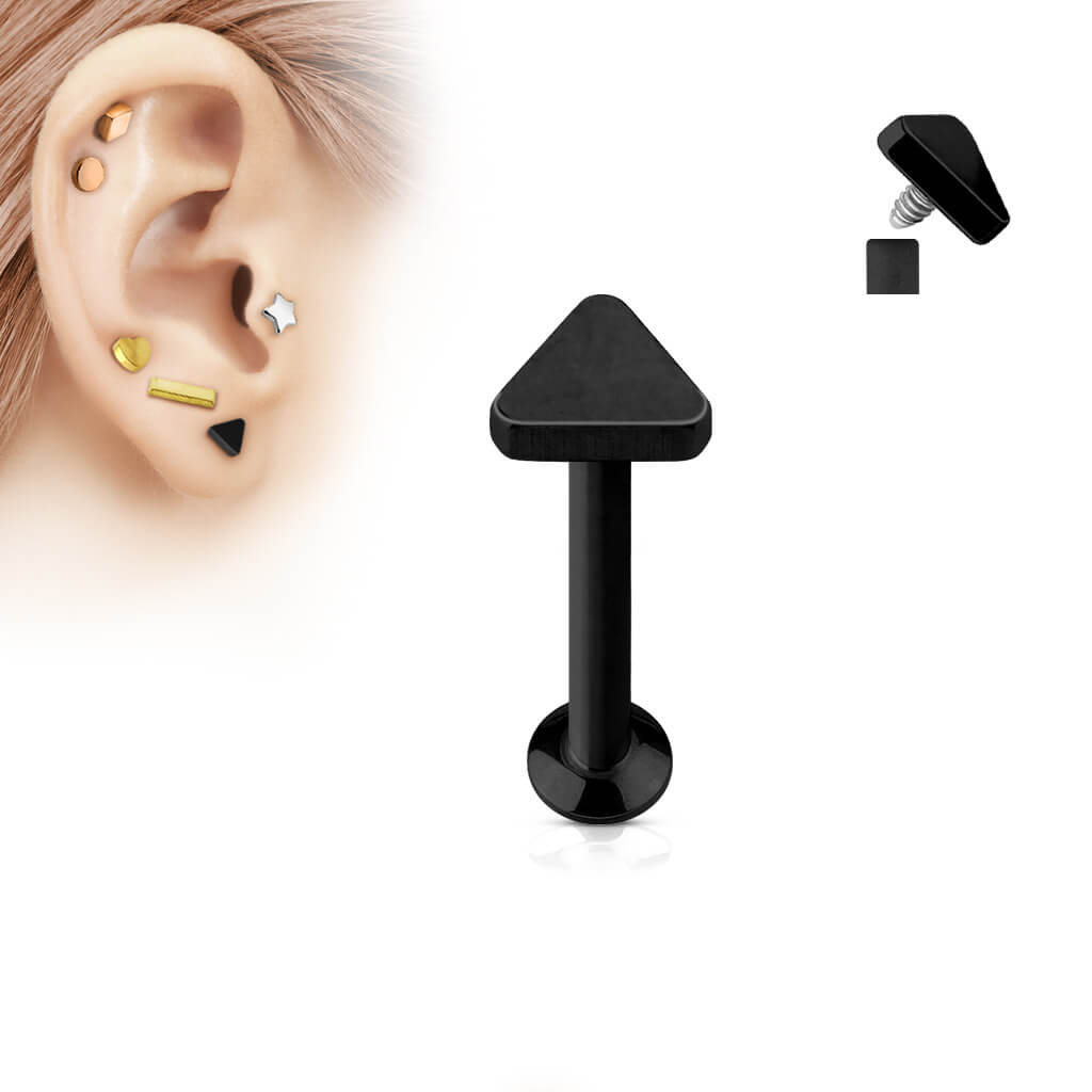 Triángulo Plano Rosca interna Labret