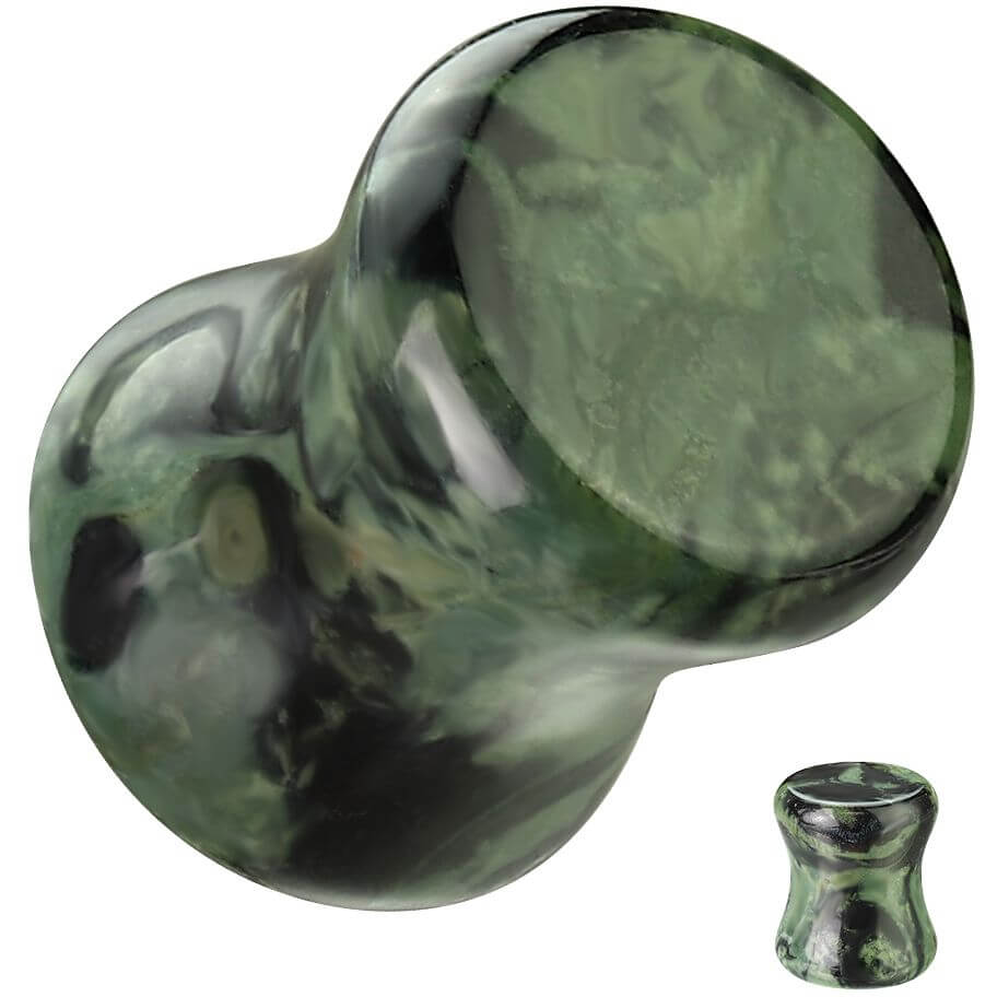 Plug green eye jasper