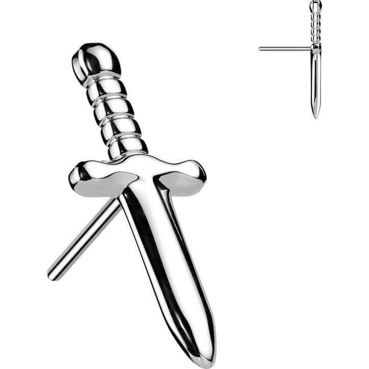Titanium top dagger Push-In