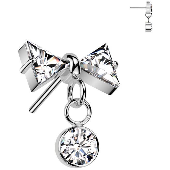 Titanium top bow zirconia Push-In