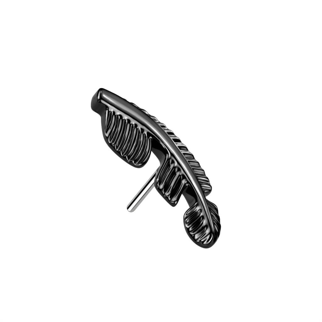 Titanium top feather Push-In