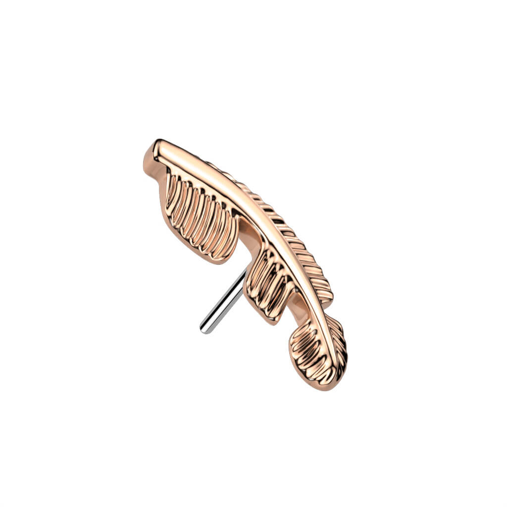 Titanium top feather Push-In