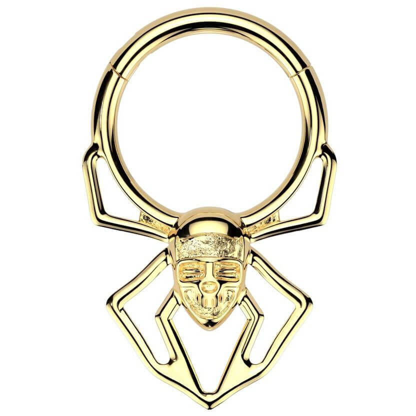 Ring spider skull face Segment
