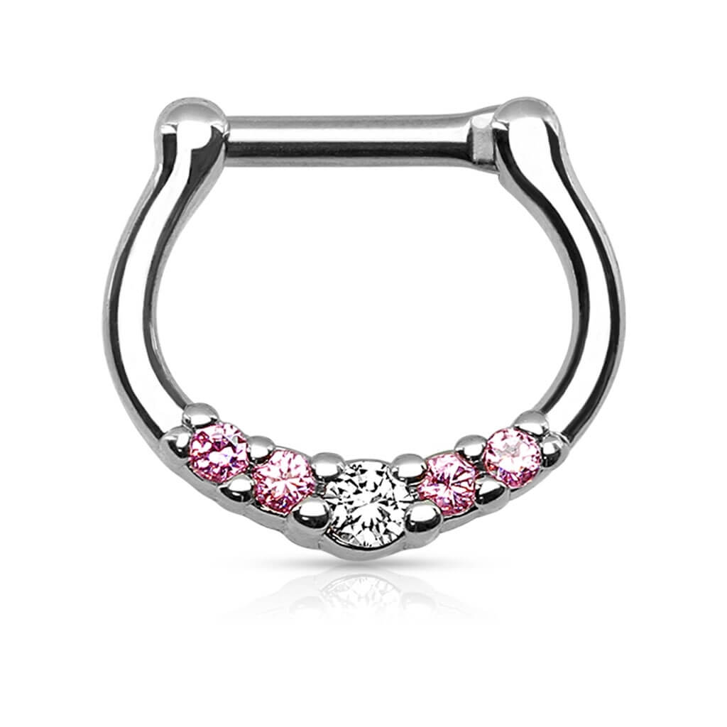 Piercing Septum Clicker Zirconia Clicker