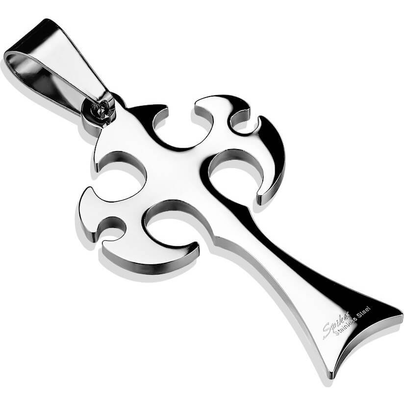 Croce gotica Argento