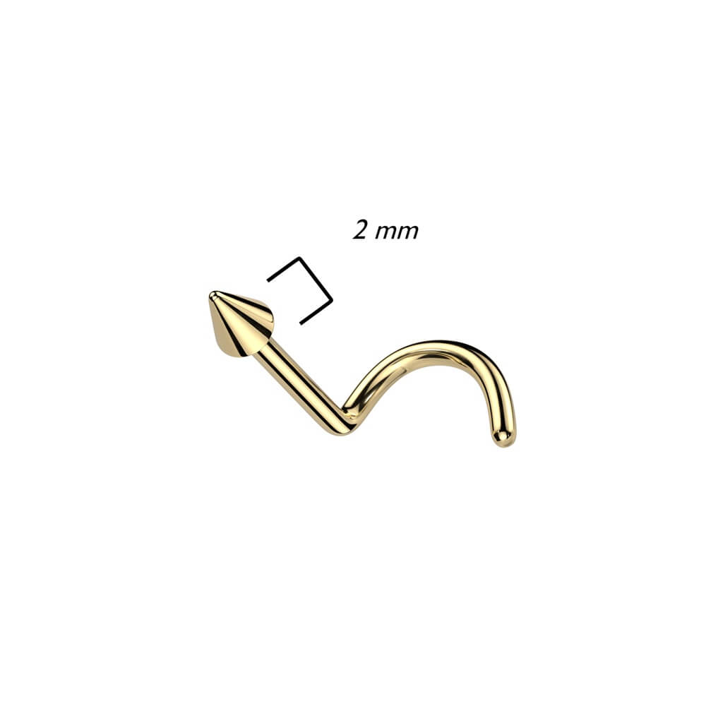 Titanium Nose Screw Spike