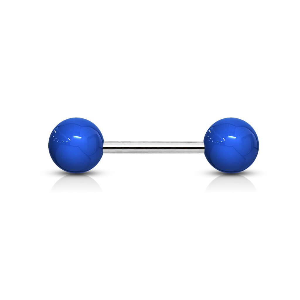 Barbell Acrylic Solid Colored Ball