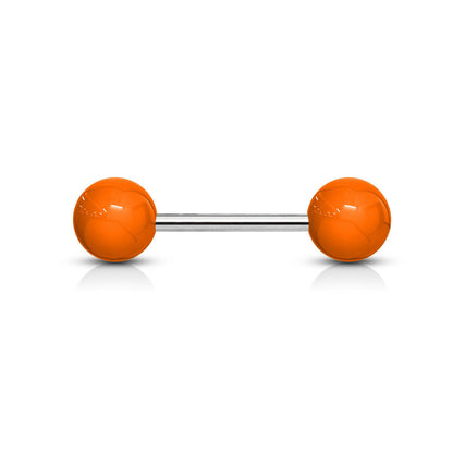 Barbell Acrylic Solid Colored Ball