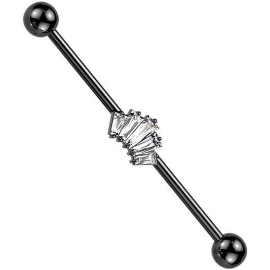 Barbell Industrial Corona Circonita