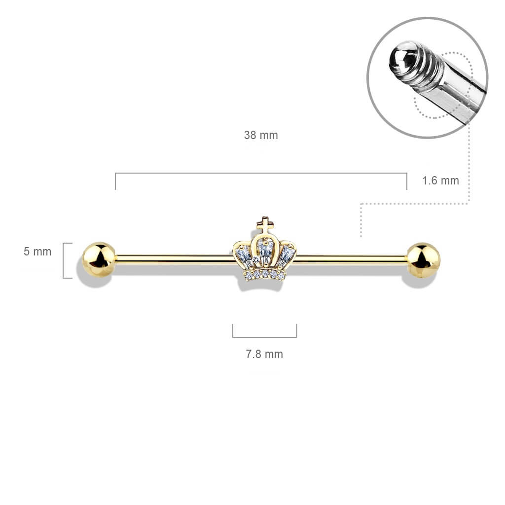 Barbell Industrial Circonita Corona