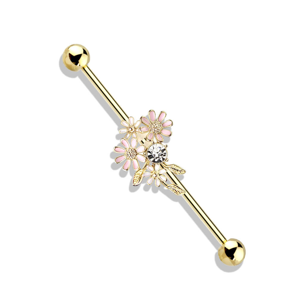 Barre industriel Fleurs Zircone