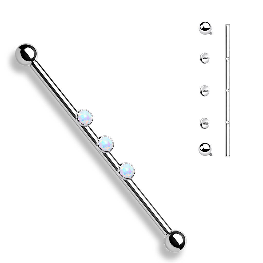 Barbell Industrial 3 Opali Filettatura Interna