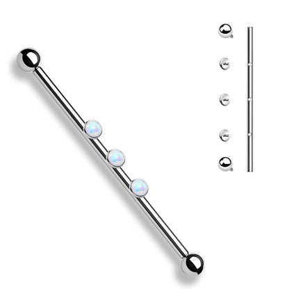 Barre industriel 3 Opales Filetage Interne