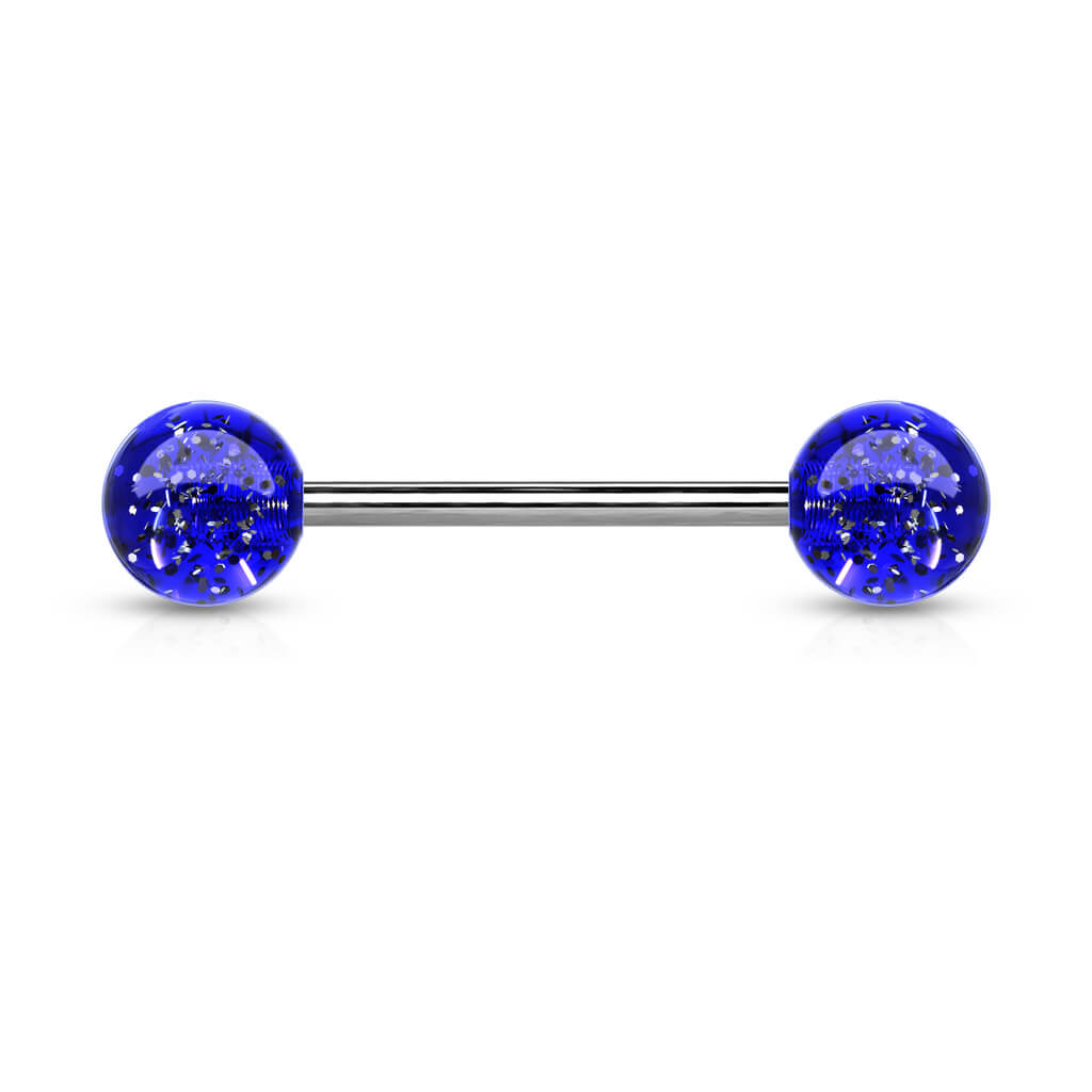 Barbell Sfera brillante in acrilico