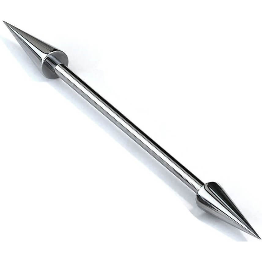 Barbell Silver Spike