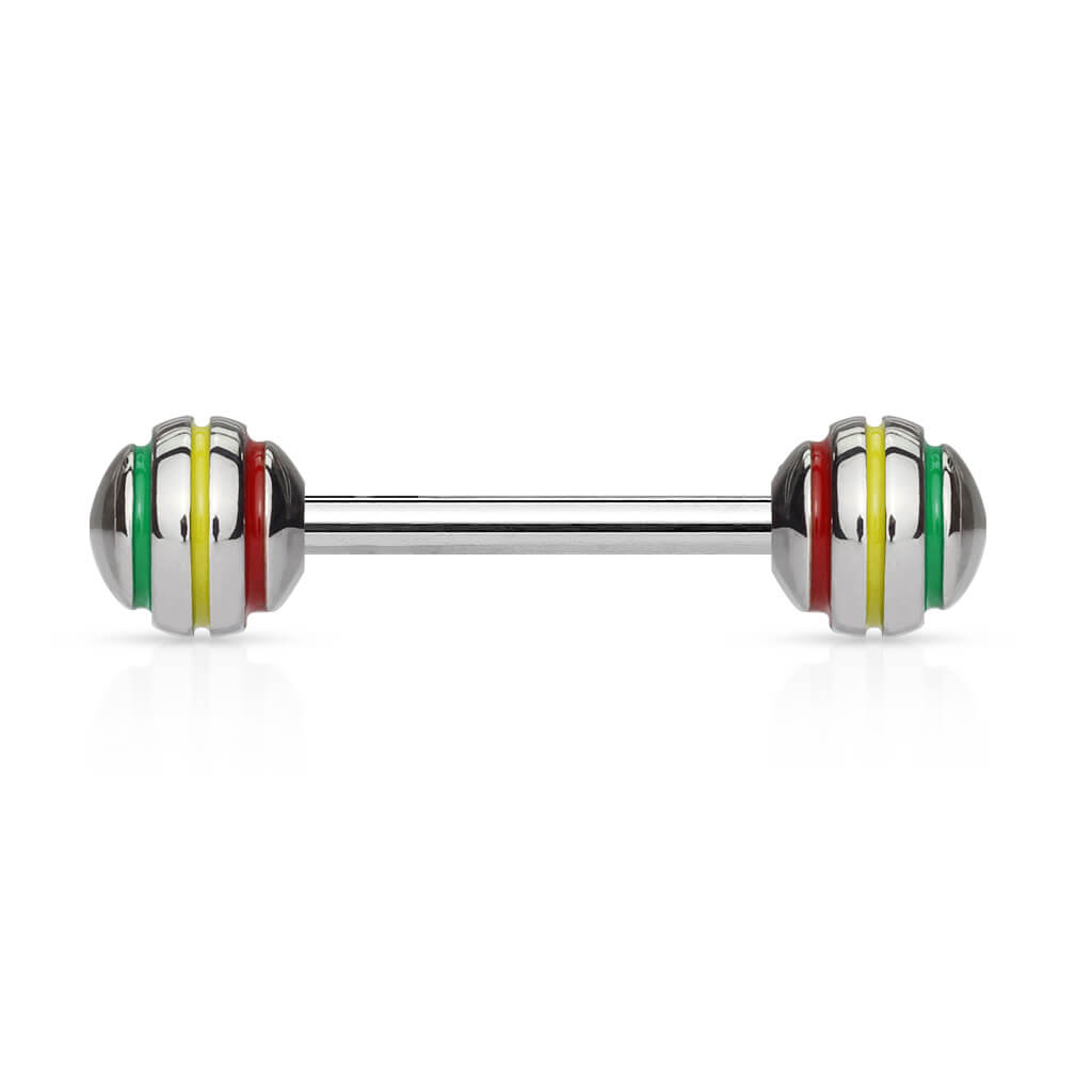 Barbell Rainbow Stripes