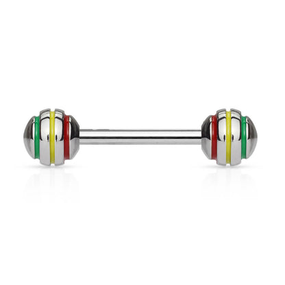 Barbell Kugel Streifen