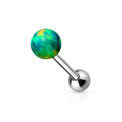 Barbell Ball Opal Internally Threaded