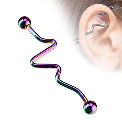 Industrial Barbell Zig Zag