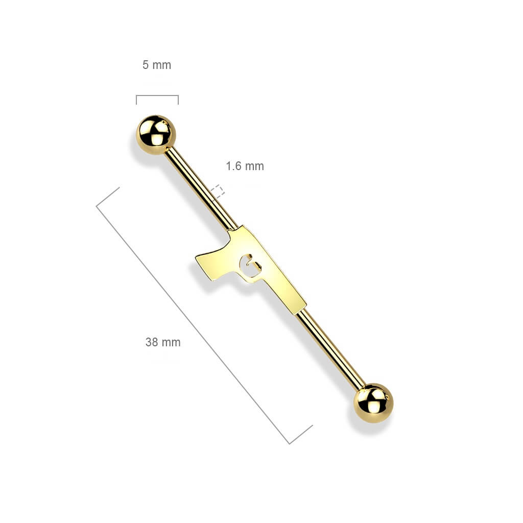 Barbell Industrial Pistola