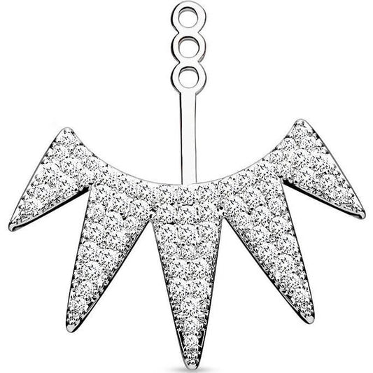 Accessori Triangoli d´argento e zirconi