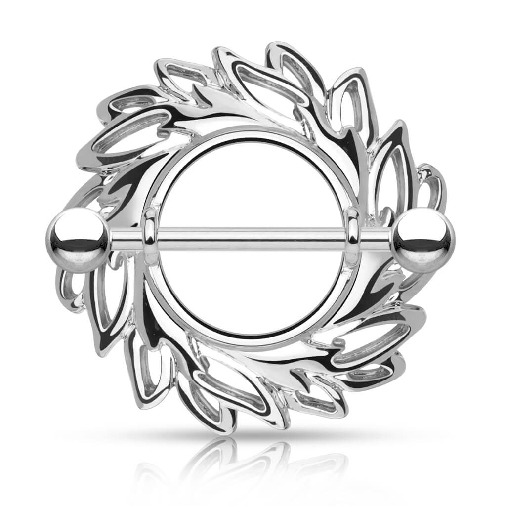 Nipple Piercing Wreath Round