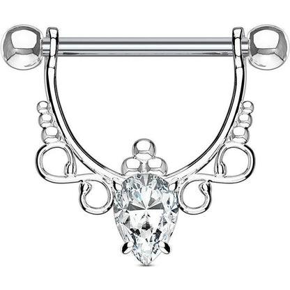 Nipple Piercing Drops dangle Zirconia