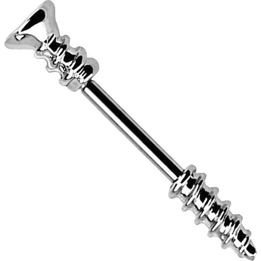 Nipple Piercing Screw