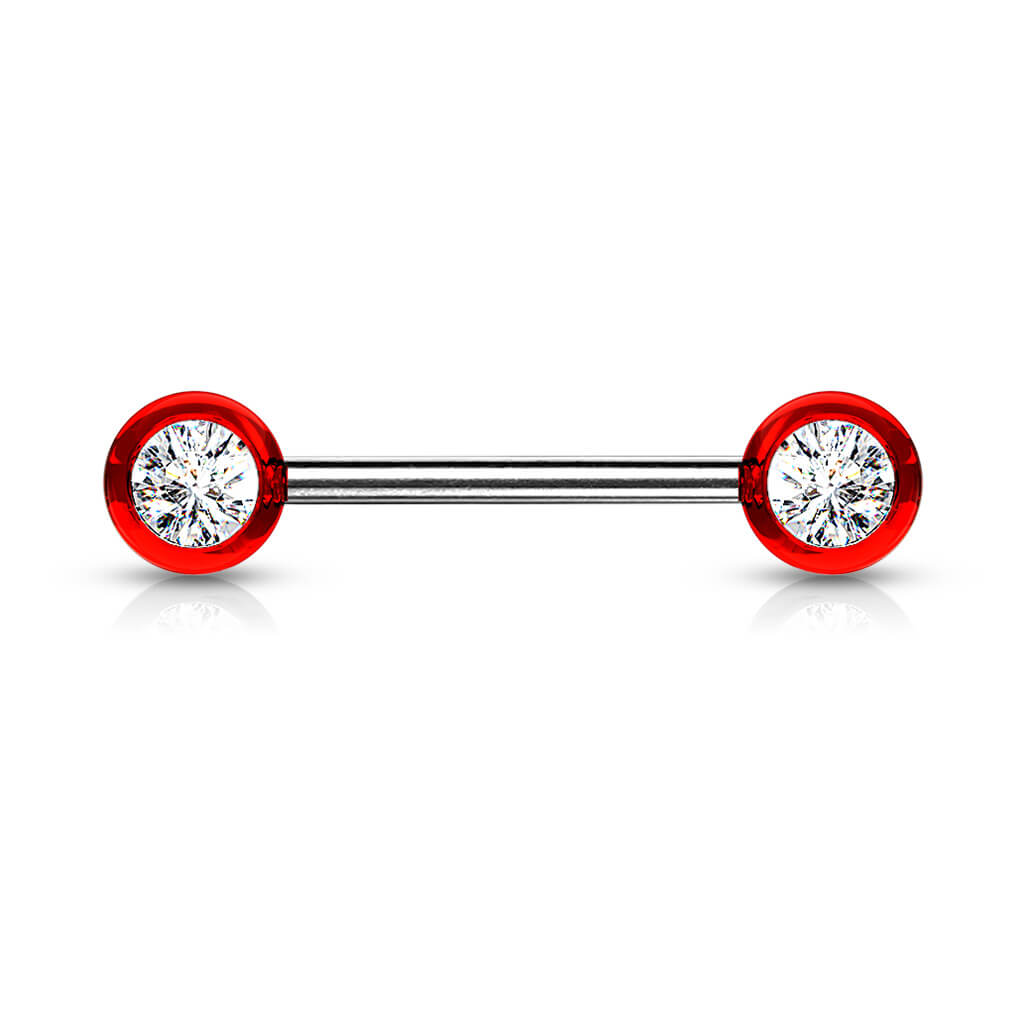 Nipple Piercing Zirconia Ball