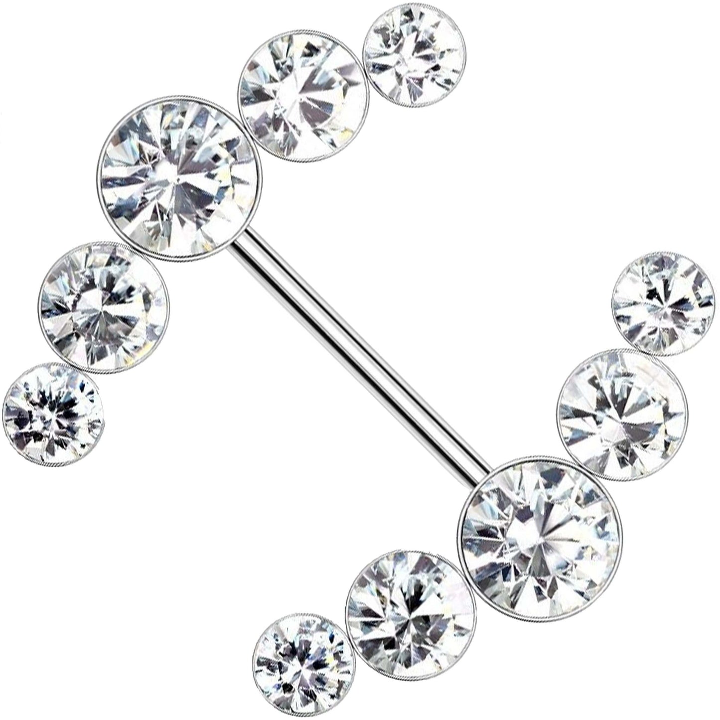 Nipple Piercing 5 Zirconia