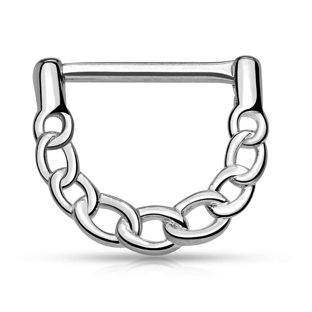 Nipple Piercing Chain Clicker