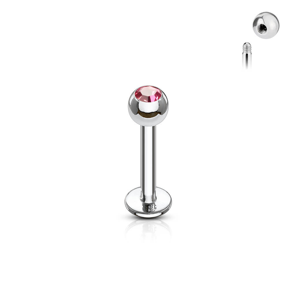 Labret Bille Zircone