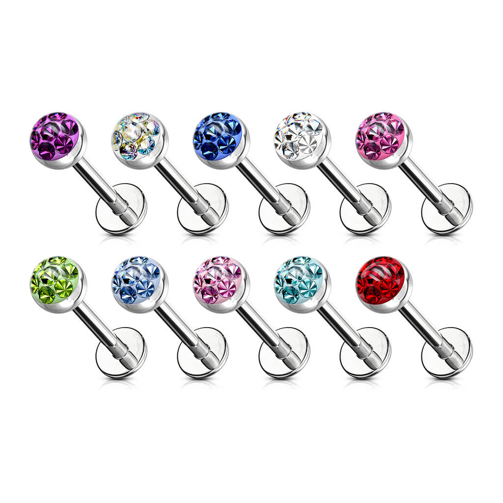 Labret Ball Zirconia