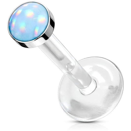 Labret Illuminating Flat Synthetic Stone