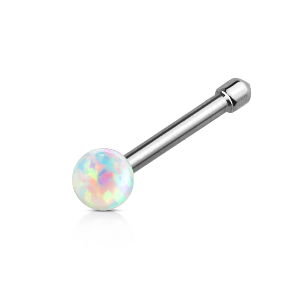 Nose Stud Opal Ball