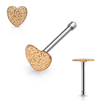 Stud Nasale Cuore