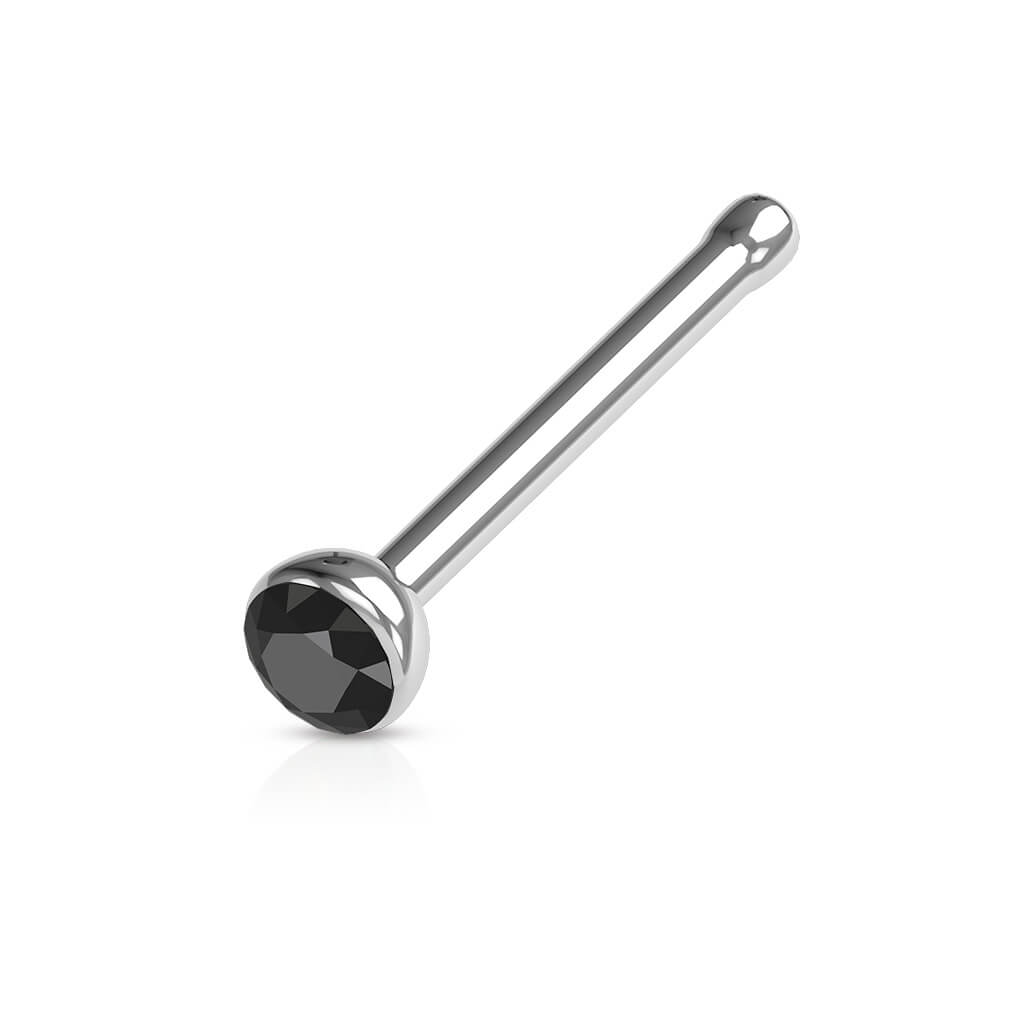 Nasenstecker Zirkonia Silber