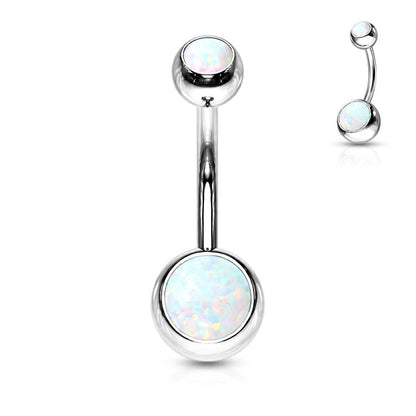 Bauchnabelpiercing Opal