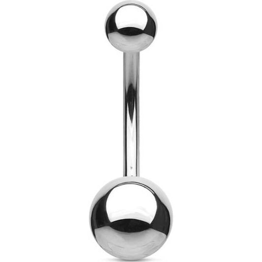 Piercing Nombril Bille Argent Filetage Interne