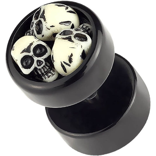 Acrylic Fake Plug Skulls