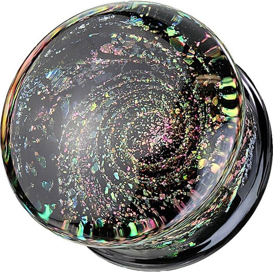 Verre Plug Verre galaxie