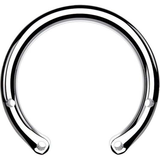 Titan Stab halber Ring mit 4 Gewinde Innengewinde