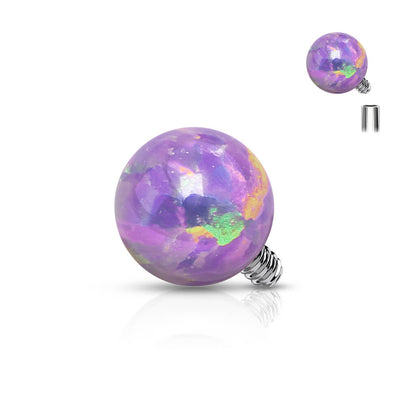 top ball opal Internally Threaded