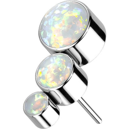 Titan Top 3 Opal Silber Push-In